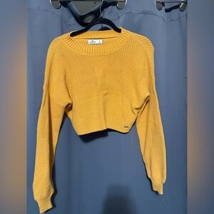 Hollister Golden Yellow Women's Sweater